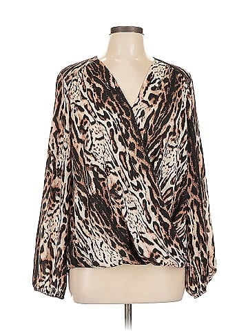 INC International Concepts Long Sleeve Blouse (view 1)