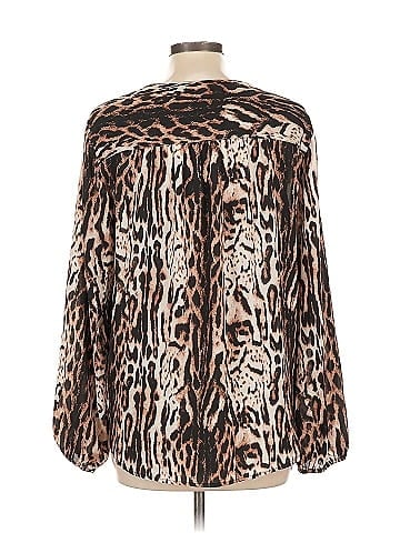 INC International Concepts Long Sleeve Blouse (view 2)