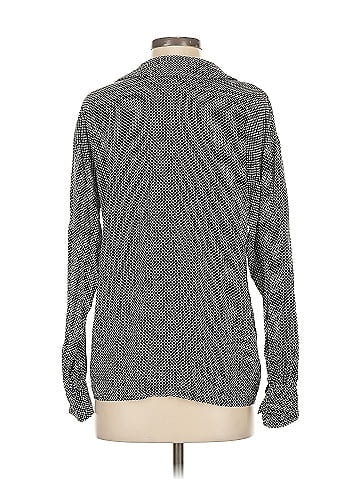 Salvatore Ferragamo Long Sleeve Silk Top (view 2)
