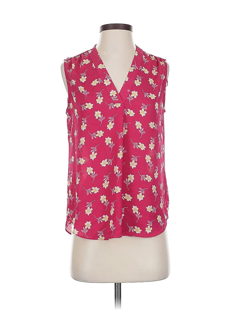 Pre-owned Vince Camuto Sleeveless Blouse In Pink
