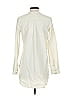 Sandrine Rose 100% Cotton Ivory Long Sleeve Button-Down Shirt Size XS - photo 2