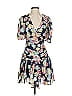 Tanya Taylor 100% Polyester Paisley Blue Cocktail Dress Size 2 - photo 1