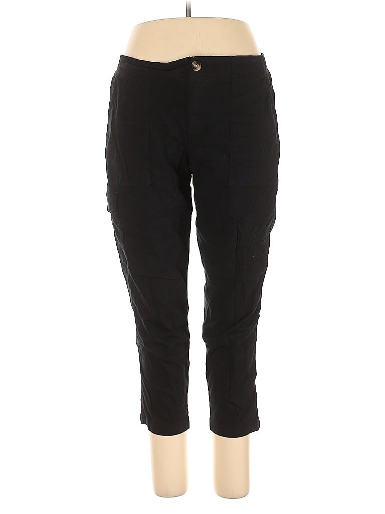 Pre-owned Sonoma Goods For Life Casual Pants In Black