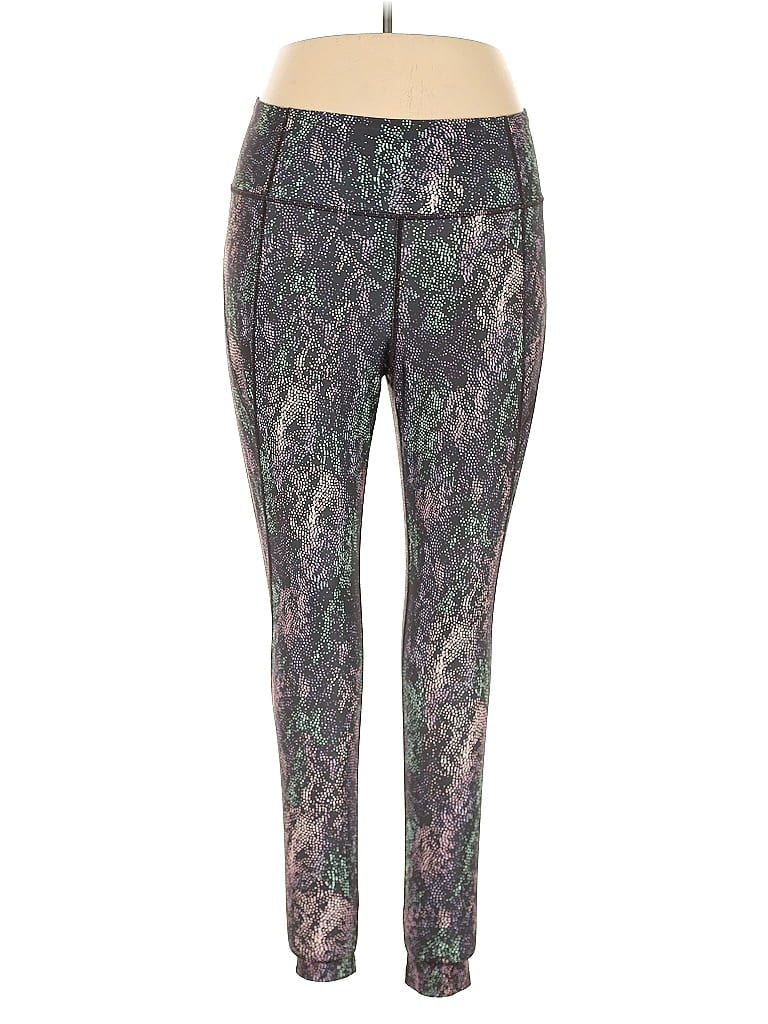 Pre-owned Tek Gear Active Pants In Purple