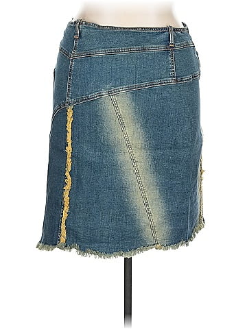 Mwah Jeans Denim Skirt (view 2)