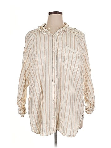 Aerie Long Sleeve Button-Down Shirt (view 1)