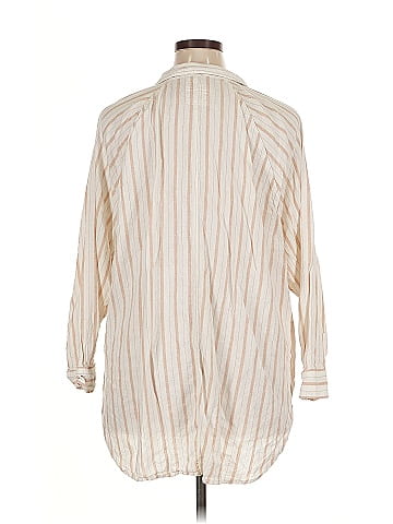 Aerie Long Sleeve Button-Down Shirt (view 2)