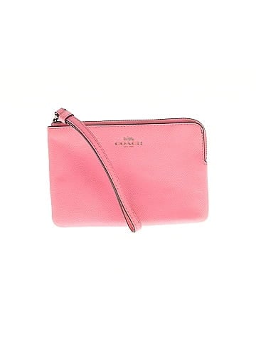 Coach Factory Leather Wristlet (view 1)