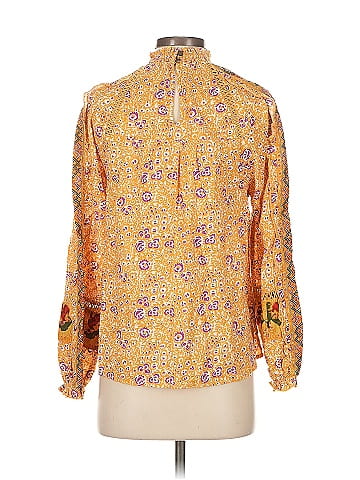 Maeve by Anthropologie Long Sleeve Blouse (view 2)