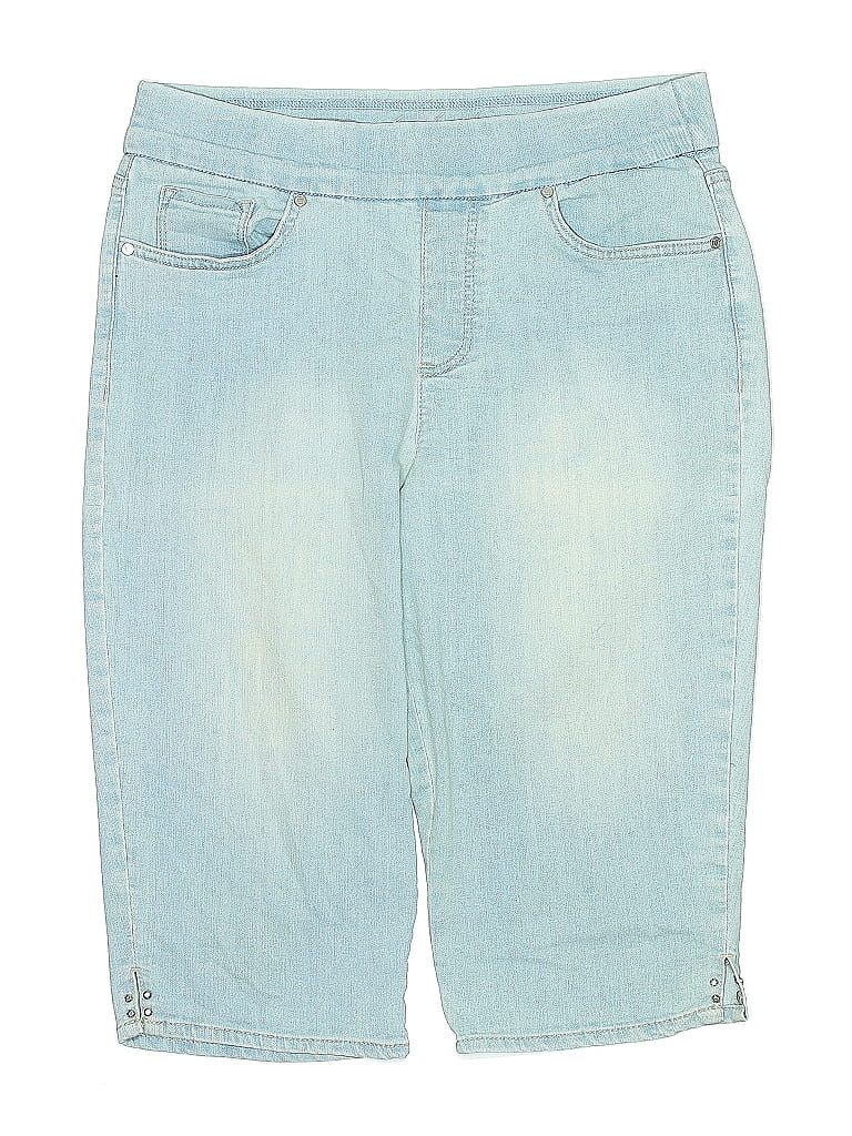 Pre-owned Gloria Vanderbilt Denim Shorts In Blue