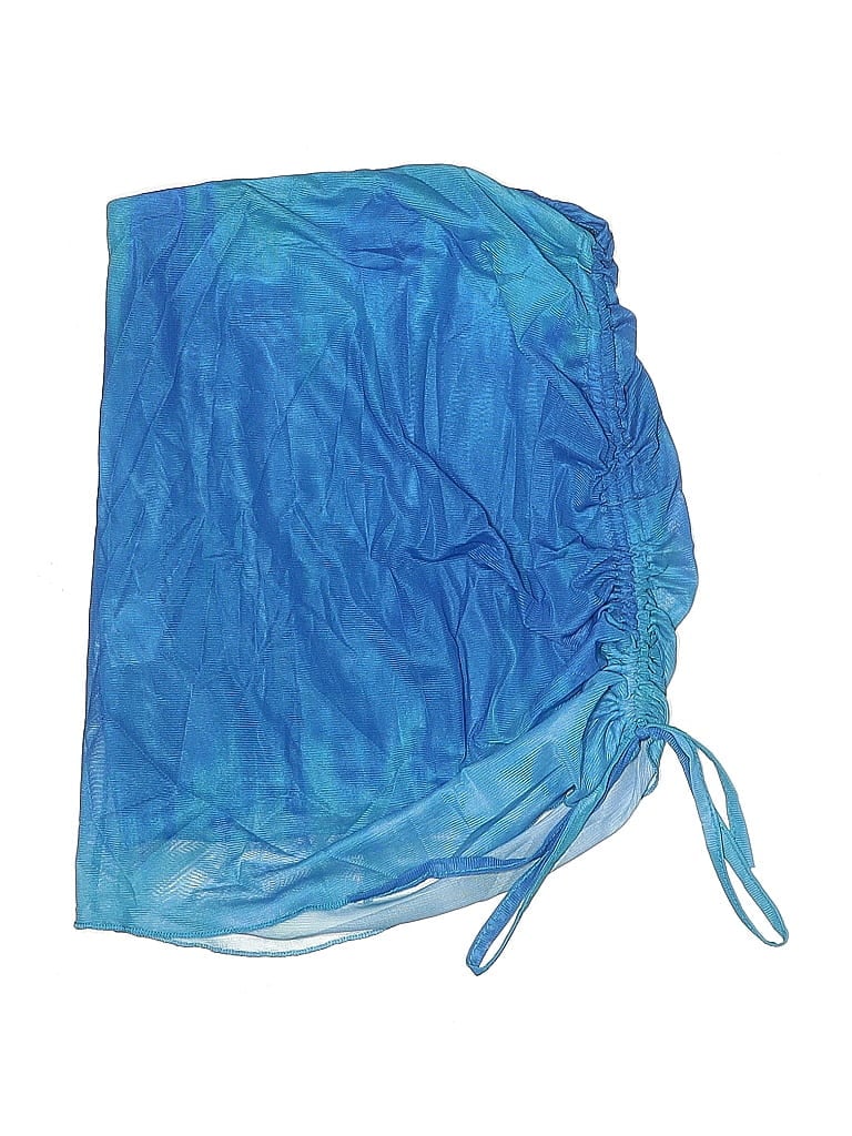Pre-owned Unbranded Swimsuit Cover Up In Blue