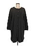 Ann Taylor LOFT Outlet Gray Casual Dress Size M - photo 1