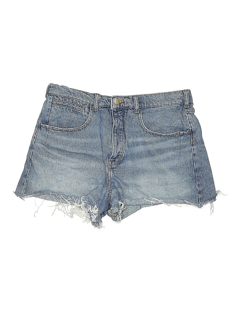 Click to view more detailed imagery on our partner's website Pre-owned Pilcro Denim Shorts In Blue