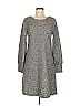 Ann Taylor Factory Tweed Gray Casual Dress Size M - photo 1