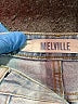 Melville 100% Cotton Hearts Blue Jeans Size 25 waist - photo 4