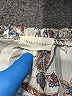 MELLODAY Silver 3/4 Sleeve Blouse Size L - photo 7