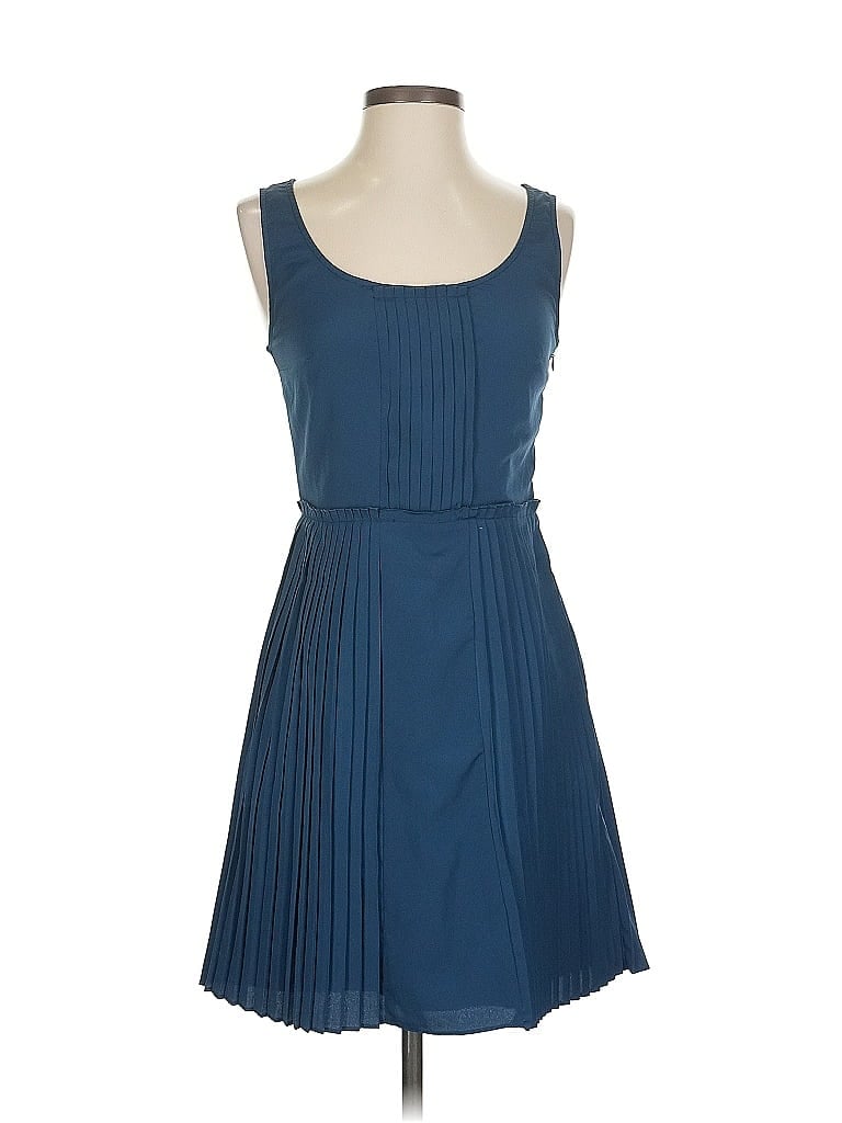 Pre-owned Lc Lauren Conrad Cocktail Dress In Blue