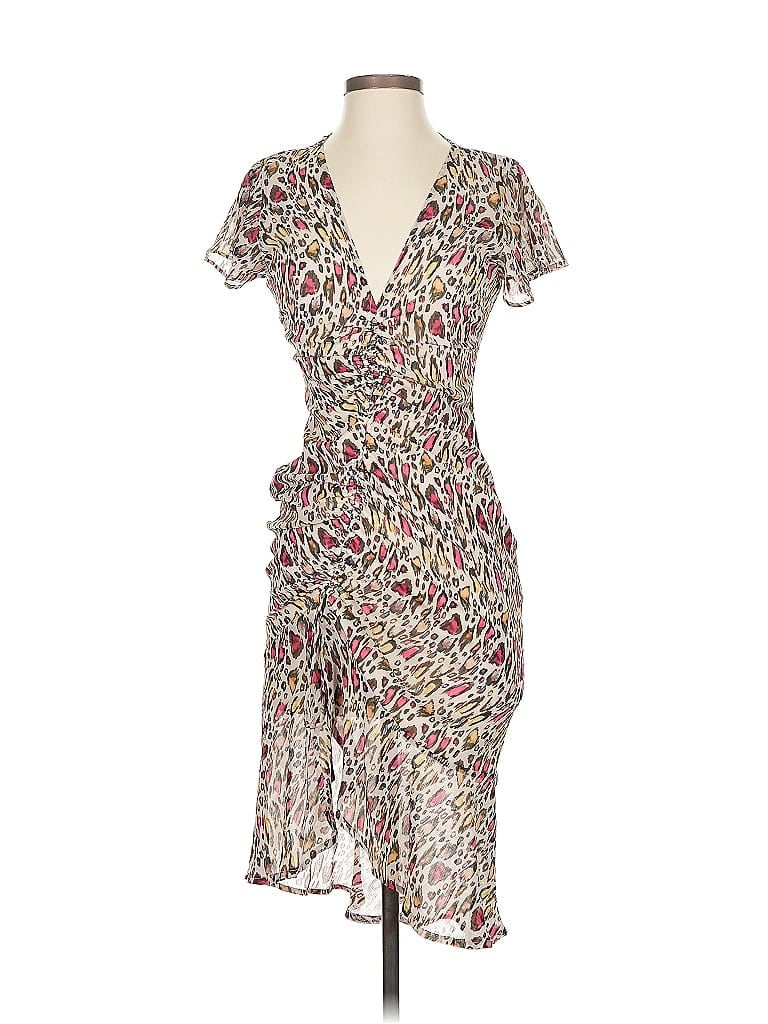 Pre-owned Majorelle Cocktail Dress In White