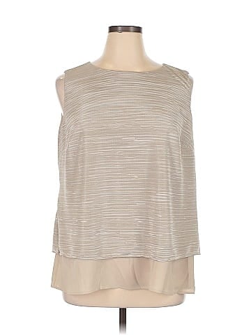 Calvin Klein Sleeveless Blouse (view 1)