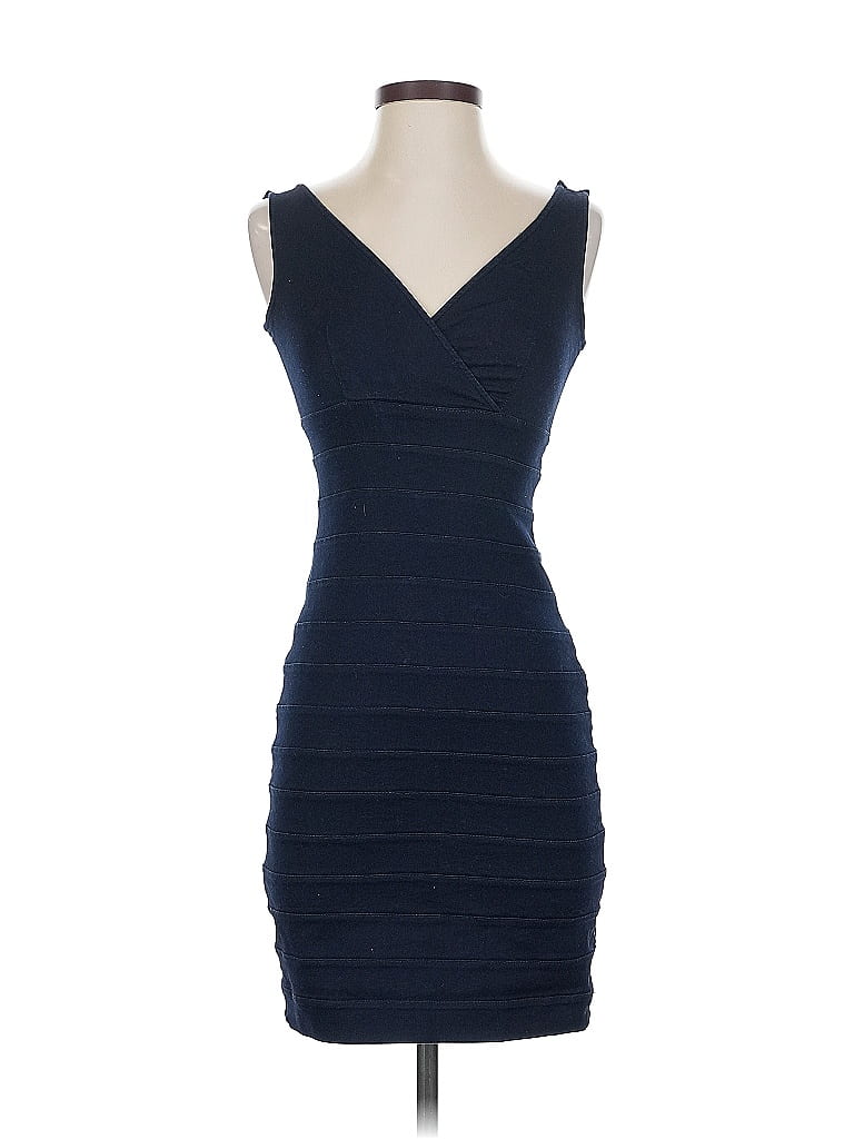 Pre-owned Express Cocktail Dress In Blue