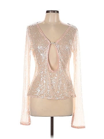 PrettyLittleThing Long Sleeve Blouse (view 1)