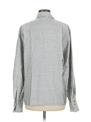 Escada Long Sleeve Silk Top (view 2)