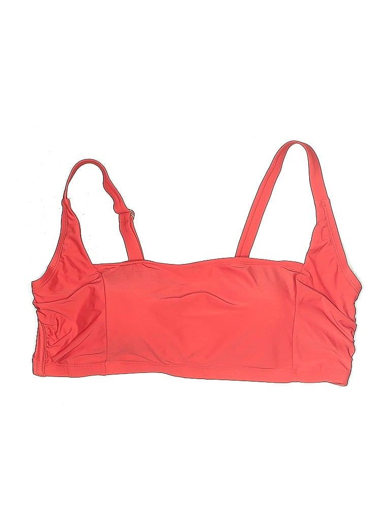 WILD FABLE Pre-owned Swimsuit Top Orange Swimwear