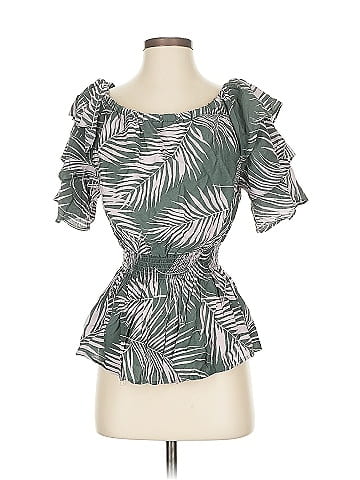 Alice Blue Short Sleeve Blouse (view 1)