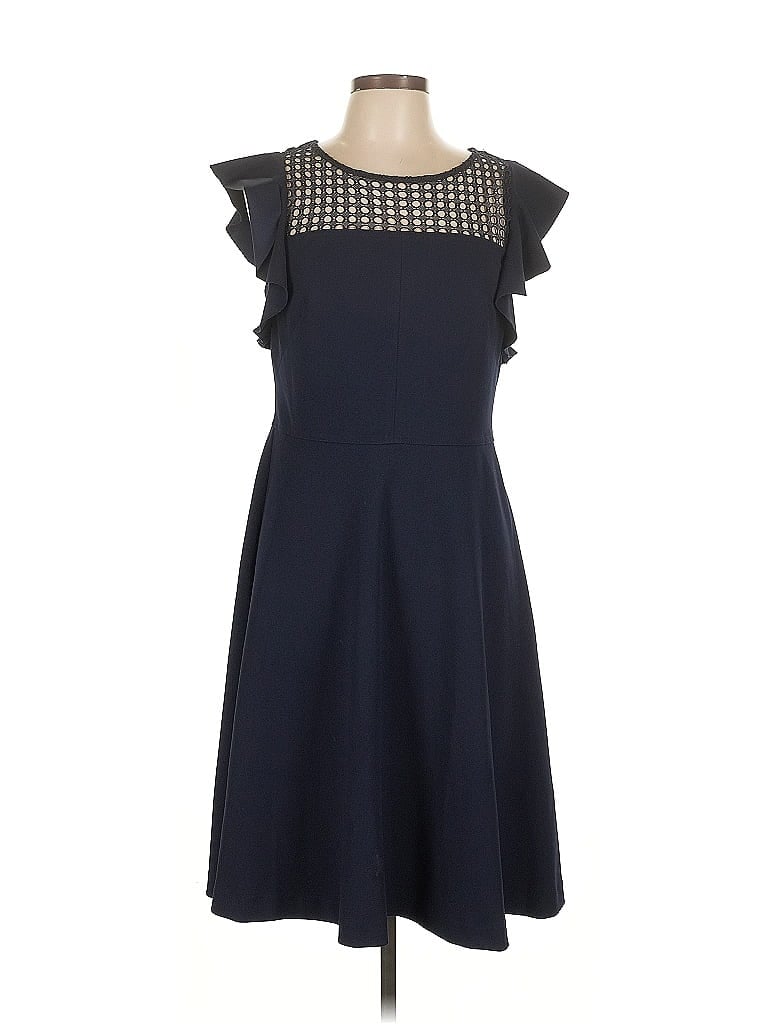 Pre-owned Taylor Casual Dress In Blue