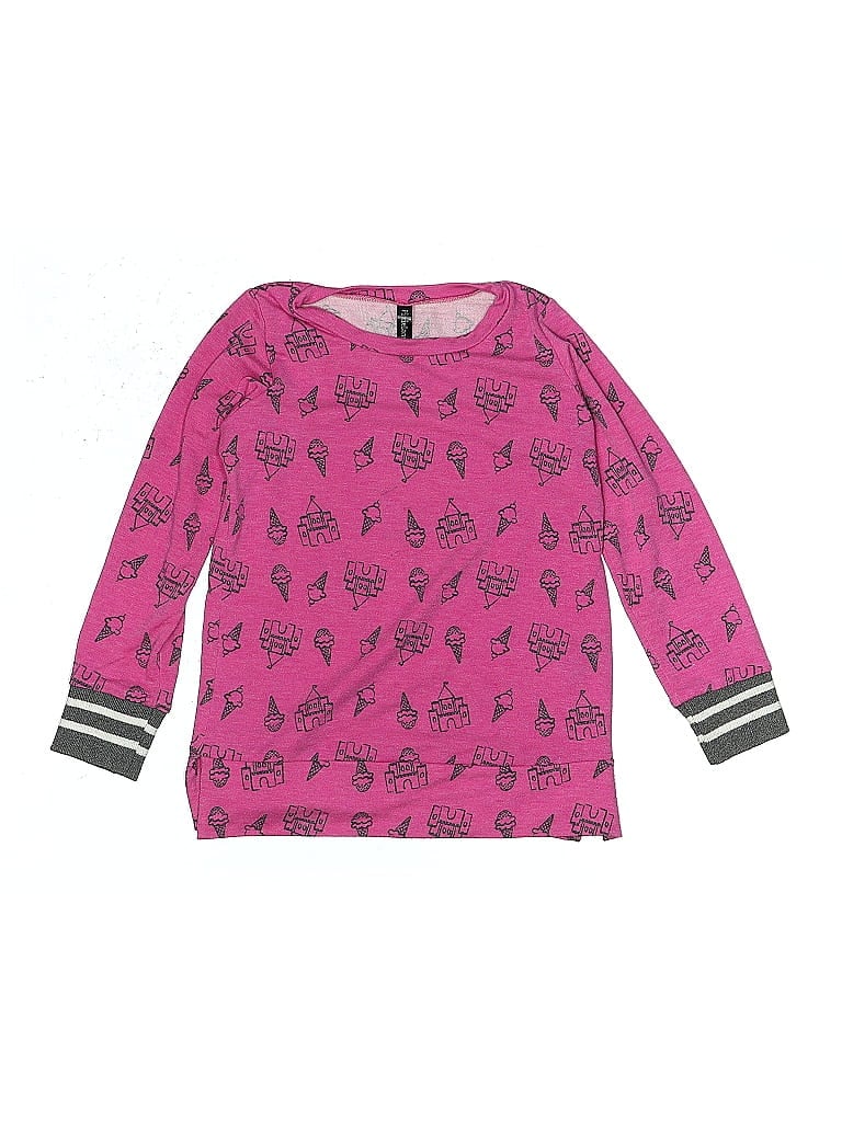 Pre-owned Pixielane Kids' 3/4 Sleeve T-shirt In Pink