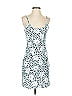 Quiz Animal Print Blue Cocktail Dress Size 4 - photo 1