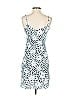 Quiz Animal Print Blue Cocktail Dress Size 4 - photo 2