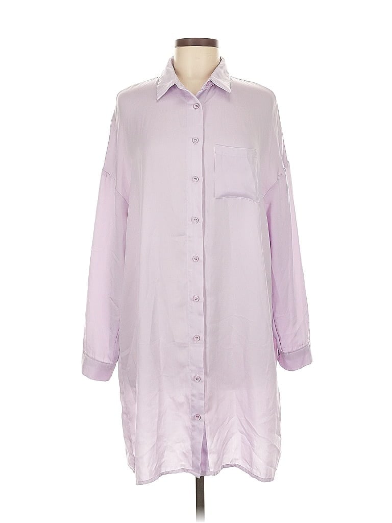 Pre-owned Blue Blush Casual Dress In Purple