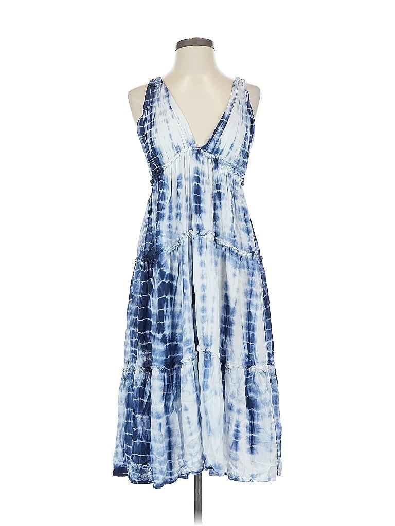 Pre-owned Boho Me Casual Dress In Blue