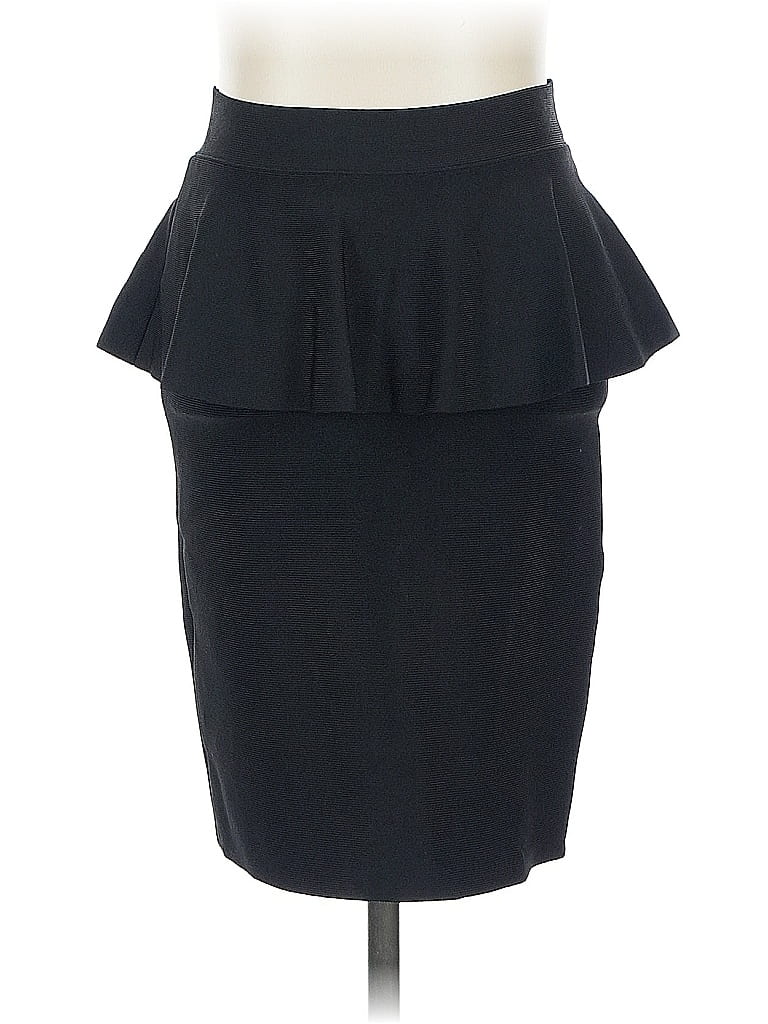 Pre-owned Bcbgmaxazria Formal Skirt In Black