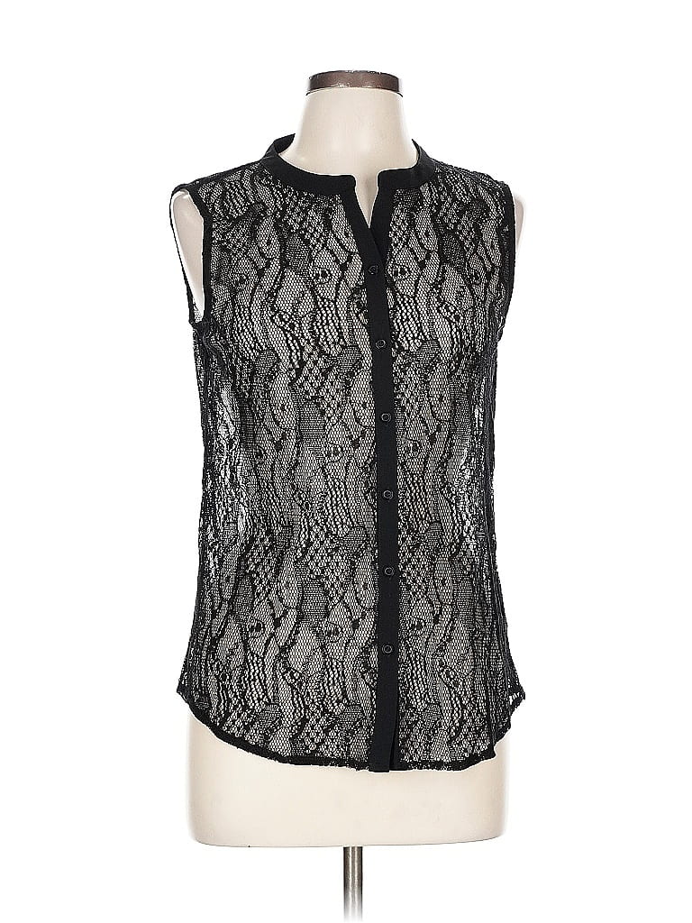 Click to view more detailed imagery on our partner's website Pre-owned The Limited Outlet Sleeveless T-shirt In Black