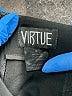 Virtue Solid Black Formal Skirt Size 8 - photo 4
