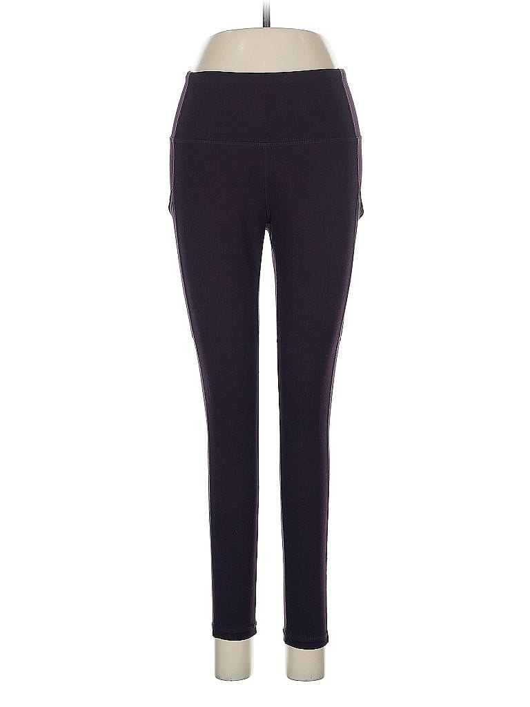 Pre-owned Z By Zella Active Pants In Purple