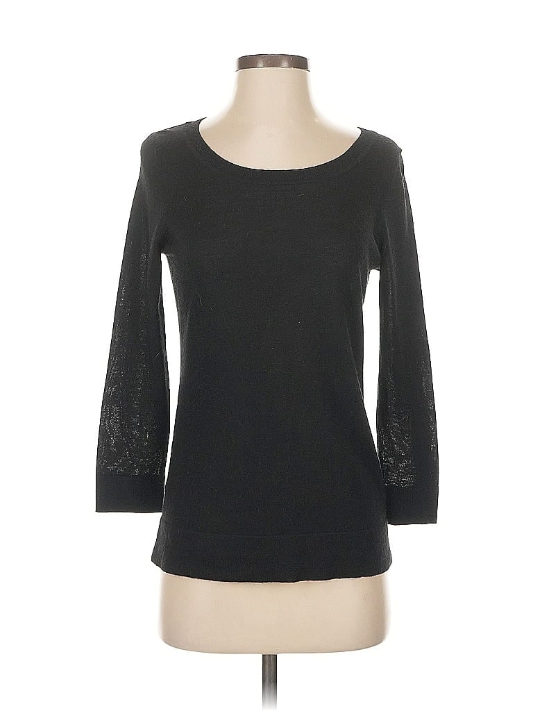 Pre-owned Ann Taylor Loft Cardigan Sweater In Black