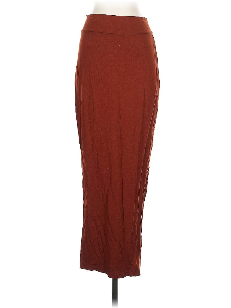 bryn WALKER Brown Burgundy Casual Skirt Size XS - photo 1