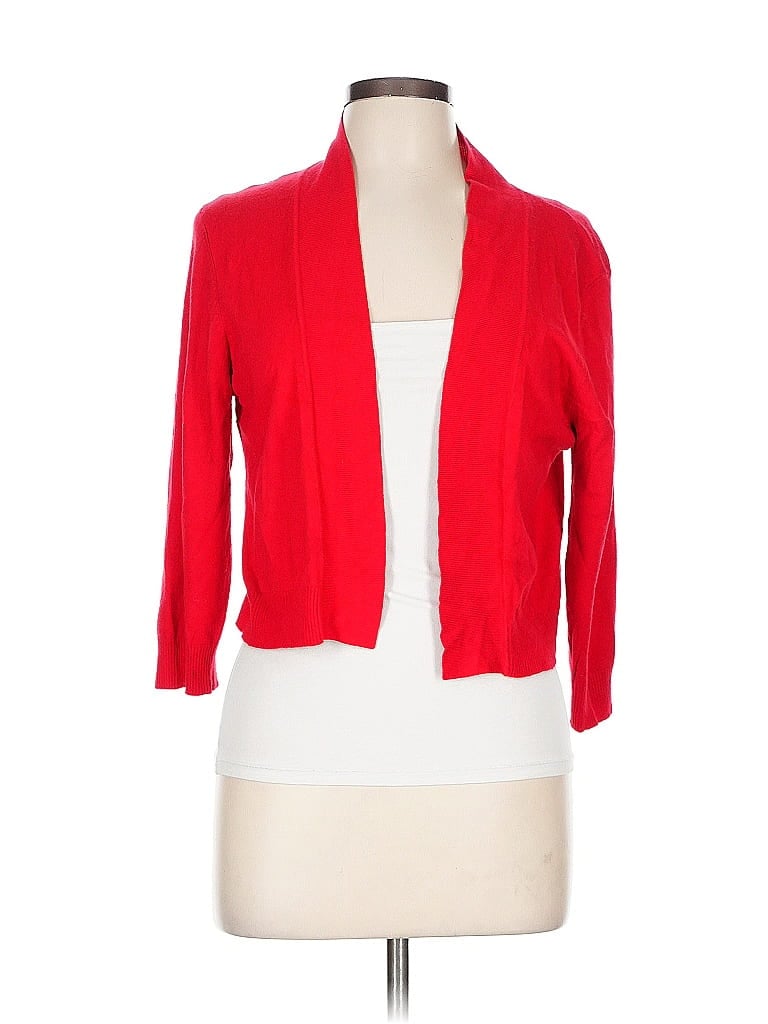 RONNI NICOLE Pre-owned Cardigan Sweater In Red