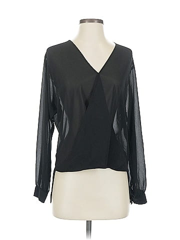 WAYF Long Sleeve Blouse (view 1)
