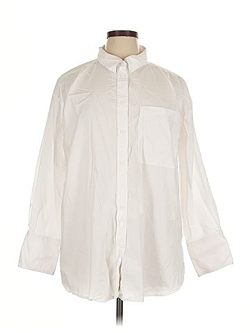 Banana Republic 3/4 Sleeve Button-Down Shirt (view 1)