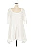 Free People 100% Cotton White 3/4 Sleeve T-Shirt Size M - photo 1