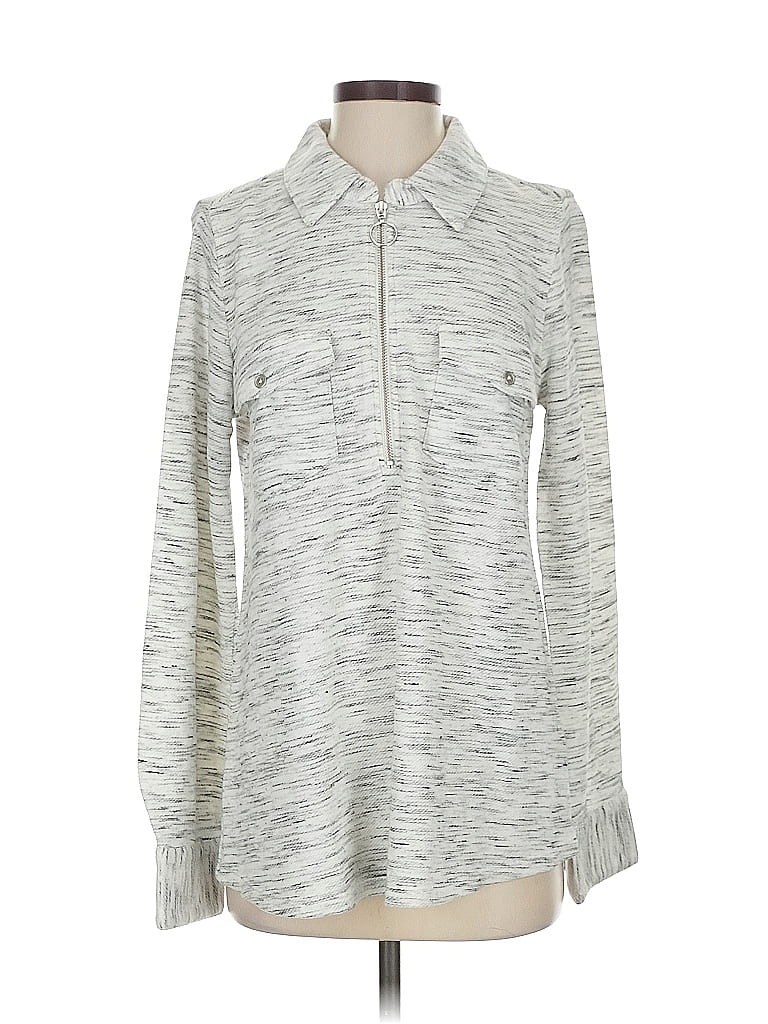 Pre-owned Soft Surroundings Pullover Sweater In Silver