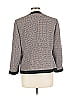 Kasper Houndstooth Gray Blazer Size 12 - photo 2