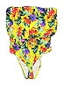 ASOS Tropical Yellow Swimsuit Bottoms Size 10 - photo 1