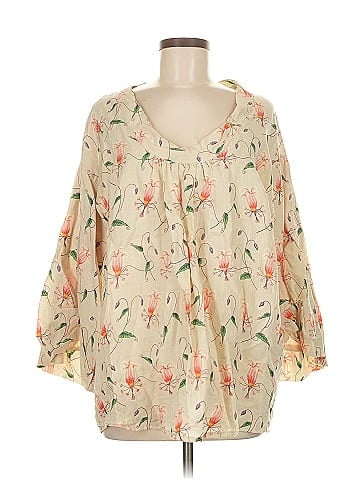 HD in Paris 3/4 Sleeve Blouse (view 1)
