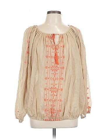 Lucky Brand Long Sleeve Blouse (view 1)