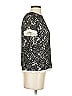 Eliza J Black Short Sleeve Top Size S (estimated) - photo 4